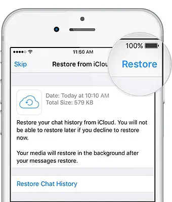 Chat restore whatsapp WhatsApp Couldn’t